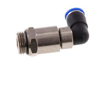 coude 10mm & G1/2 Joint rapide pivotant Filets mâles, Bricolage & Construction, Verzenden