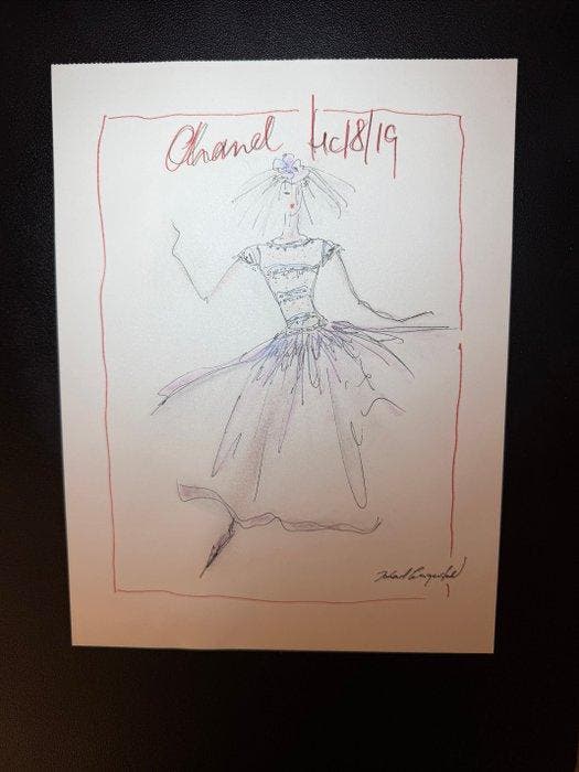 Karl Lagerfeld (1938-2019) - Chanel 2018/19, Antiek en Kunst, Kunst | Designobjecten