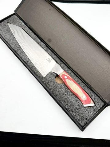Keukenmes - Japanse stijl. Handgemaakt keukenmes.