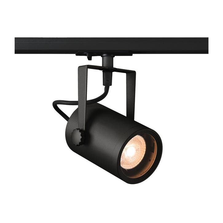 Slv Euro Spot Rail Noir Gu10 25W Circuit Unique - 1001861, Doe-het-zelf en Bouw, Bouwverlichting, Verzenden