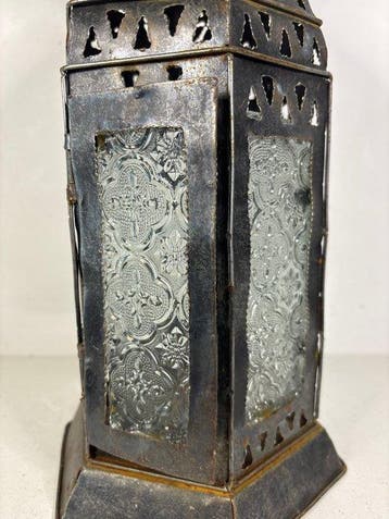 Lanterne - Métal, Verre, Antiquités & Art