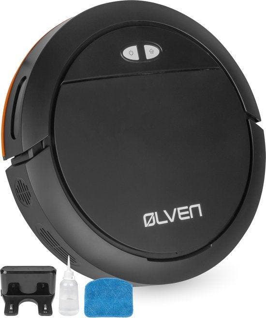 2dekans | Ølven Robotstofzuiger met Dweilfunctie - App -, Elektronische apparatuur, Stofzuigers, Ophalen of Verzenden