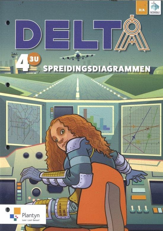 Delta 4 Leerwerkboek spreidingsdiagrammen Dubbele finaliteit, Livres, Livres scolaires, Envoi