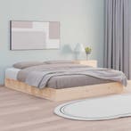 vidaXL Bedframe massief hout 160x200 cm, Verzenden, Nieuw