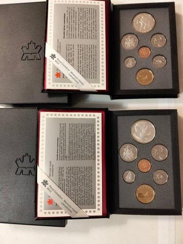 Canada, Verenigde Staten. 1970-1990s (Lot of 23 coins)