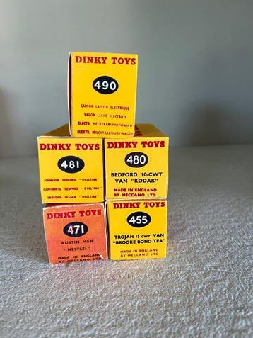 Dinky Toys 1:43 - Modelauto (5) - Bedford 10 cwt van, Nieuw