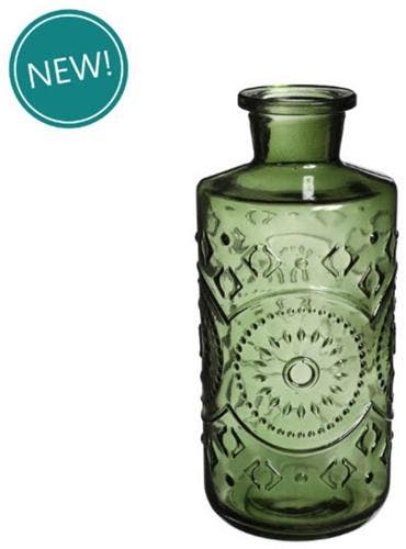 Gekleurde glazen fles berlin dark groen ook geschikt als, Hobby & Loisirs créatifs, Bricolage