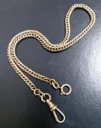 Corrente de relógio de bolso em prata