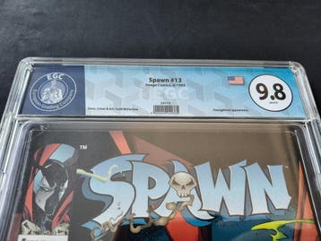 Spawn #13 - EGC 9.8 - Youngblood appearance - 1 Graded comic