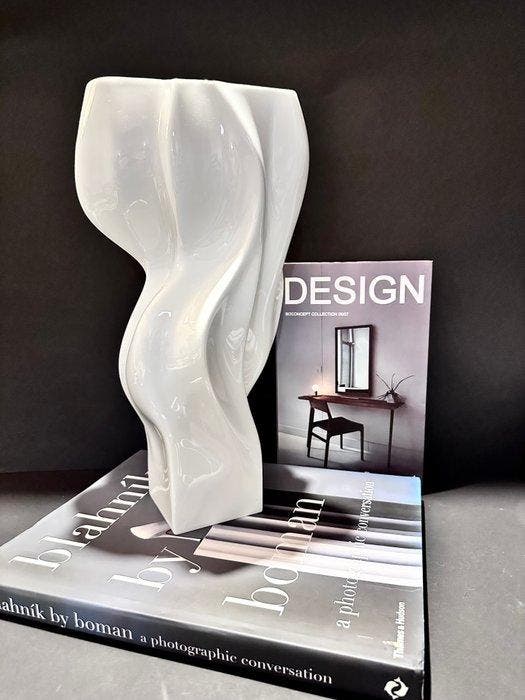 Rosenthal - Cédric Ragot - Vaas - Geblazen - Porselein - 40, Antiquités & Art, Antiquités | Meubles | Chaises & Canapés