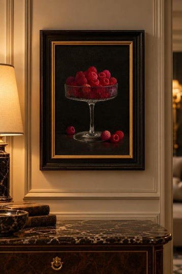 Yaroslav Ponomarenko (1982) - Raspberries in Glass