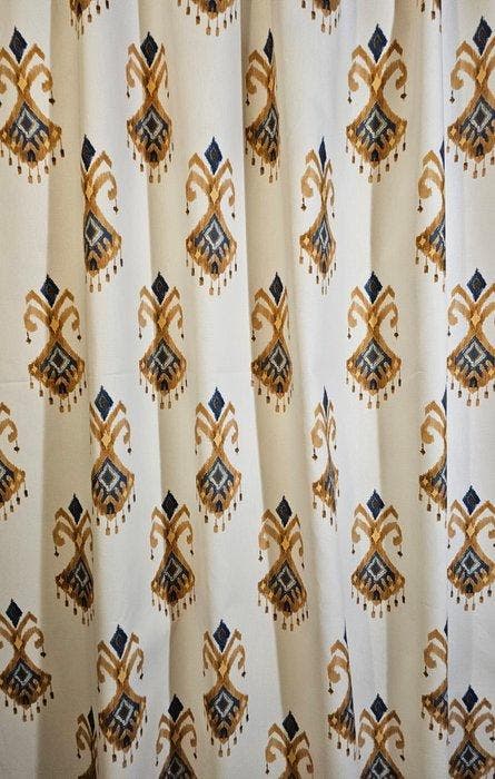 Exclusief Tessuto Ikat in Boheemse stijl - 300x280cm -, Antiek en Kunst, Antiek | Tapijten, Tafelkleden en Textiel