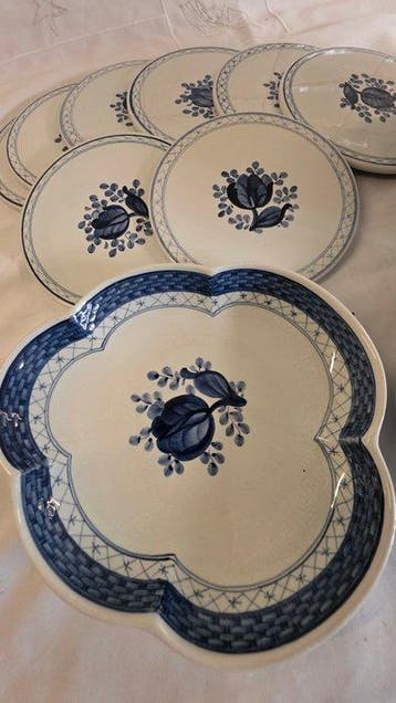 Aluminia - Tafelservies (11) - Tranquebar Blue - Keramiek