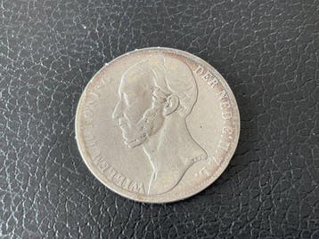 Nederland. Willem II. 1 Gulden 1848 (Zonder minimumprijs)