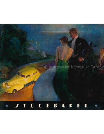 1936 STUDEBAKER DICTATOR | PRESIDENT BROCHURE ENGELS, Nieuw