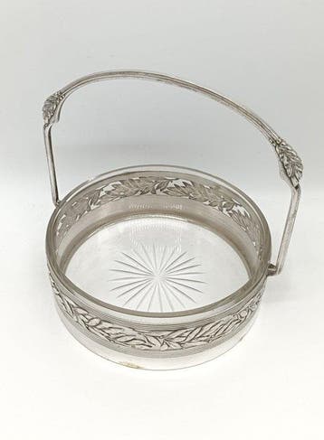 WMF - Plateau - Plaqué(e) argent, Verre, Antiquités & Art