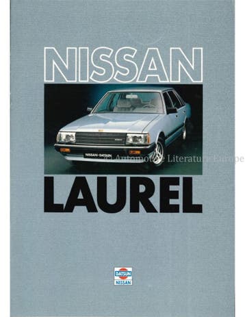 1983 NISSAN LAUREL BROCHURE DUITS