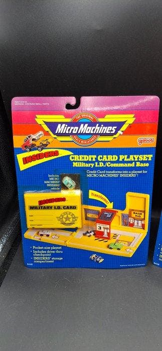 Galoob - Jouet Micro Machines Military Card - Chevron