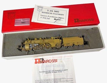 Rivarossi H0 - 5203 - Locomotive à vapeur avec tender (1) -, Nieuw