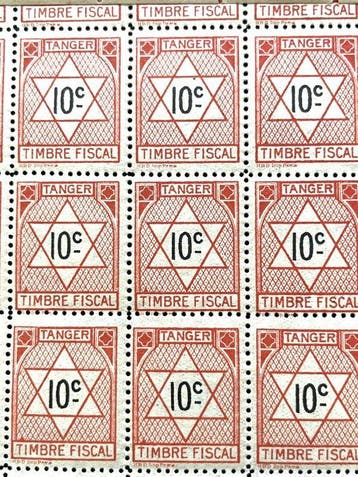 Tanger - Fiscale postzegels Tanger 179 zegels. 3