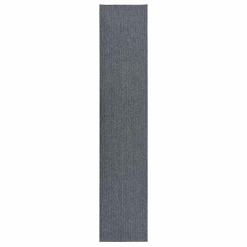 vidaXL Droogloopmat 100x500 cm grijs, Verzenden, Nieuw