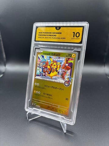 Pokémon - 1 Graded card - Pikachu #289 Fukuokas Pikachu -, Hobby & Loisirs créatifs