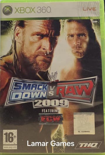 Smackdown vs Raw 2009 (Xbox 360 used game), Ophalen of Verzenden, Nieuw