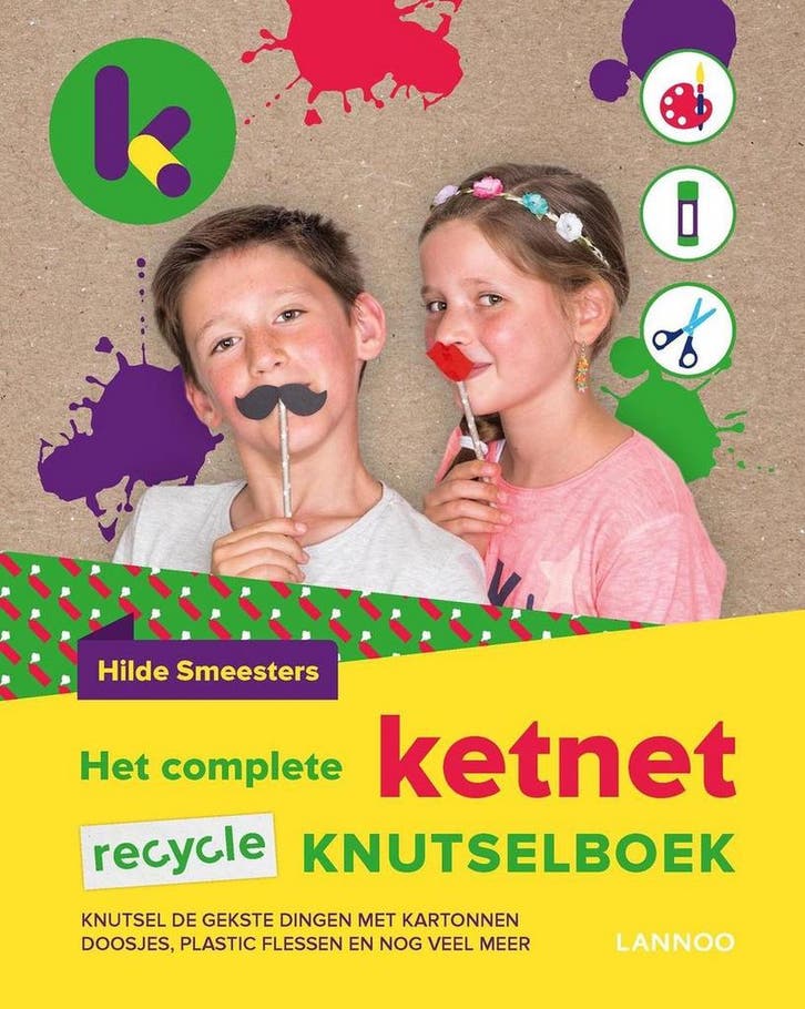 Het complete Ketnet recycle knutselboek / Ketnet, Livres, Livres pour enfants | Jeunesse | 10 à 12 ans, Envoi