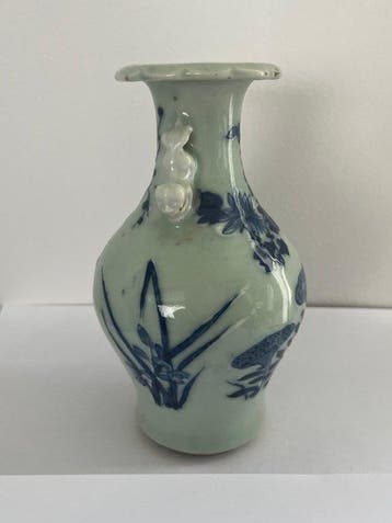 Vase - Porcelaine - Chine - Dynastie Qing (1644–1911) (Sans