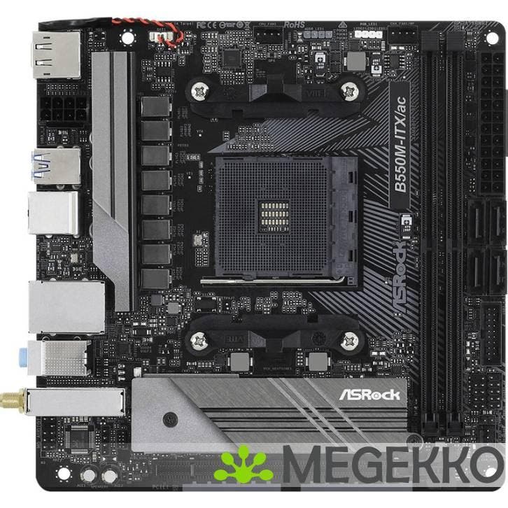 Asrock B550M-ITX/ac, Computers en Software, Overige Computers en Software, Nieuw, Verzenden
