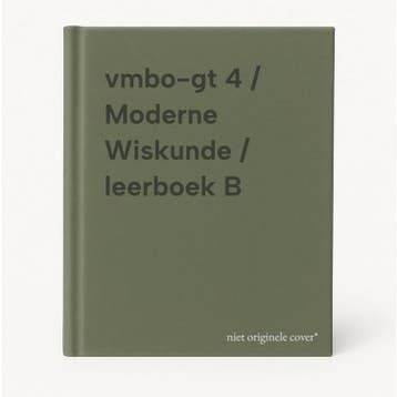 vmbo-gt 4 / Moderne Wiskunde / leerboek B 9789001052805, Boeken, Verzenden, Gelezen
