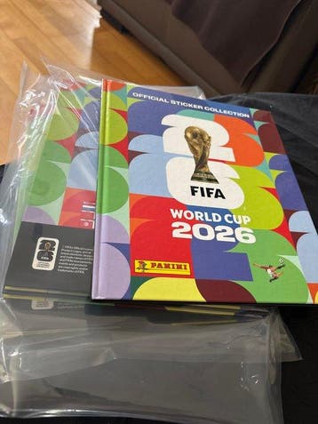 Panini USA 2026 World Cup Hardcover - 5 Empty Album -, Verzamelen, Nieuw