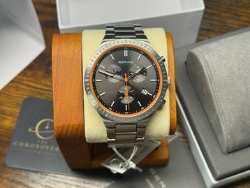 Bering - Classic Titanium Chronograph SAPPHIRE CRYSTAL -, Nieuw