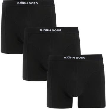 Bjorn Borg Organic Cotton Boxers 3Pack Zwart maat XXL Heren, Kleding | Heren, Ondergoed, Verzenden, Zwart, Bjorn Borg, Boxer