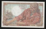 France Frankreich Pick 100 20 Francs Pecheur 28/01/1943 S 75, Verzenden, België