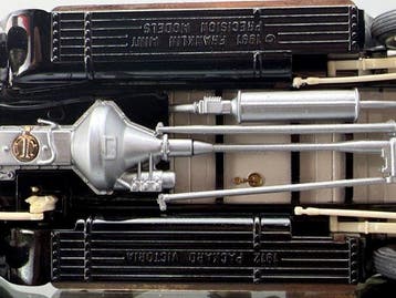Franklin Mint 1:24 - Modelauto - 1912 Packard Victoria - Met, Nieuw
