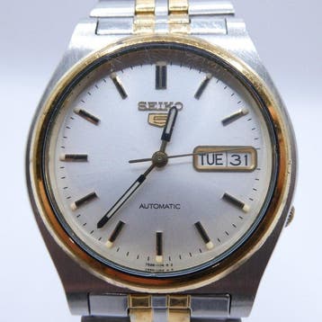 Seiko - Seiko 5 Automatic Day-Date - Zonder minimumprijs -