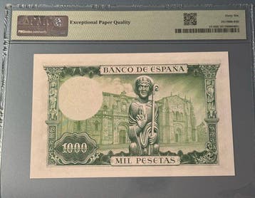 Spanje. - 1000 Pesetas - 1965 (ND 1971) - Pick 151 (Zonder