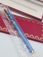 Cartier - Pluma estilografica cartier trinity blue cobalt, Verzamelen, Pennenverzamelingen, Nieuw