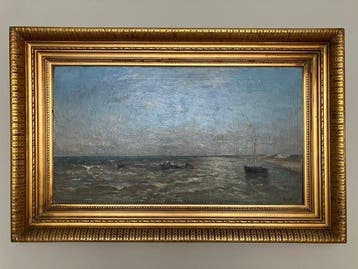 Louis Artan (1837-1890) - Marine