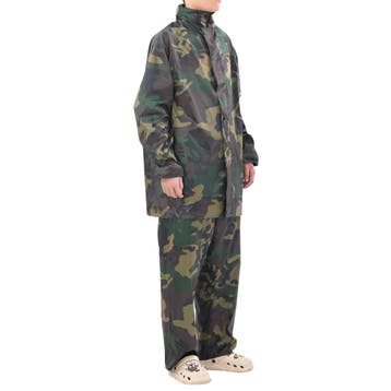 vidaXL Regenpak 2-delig met capuchon (heren / camouflage /, Verzenden