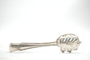 Pince à salade - Argent 800 - 1910-1920 - Pinces à servir
