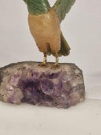amethist Rapace - Hoogte: 16 cm - Breedte: 14 cm- 1 kg - (1)