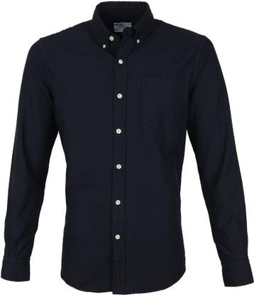 Colorful Standard Hemd Navy maat S Heren, Halswijdte 38 (S) of kleiner, Verzenden, Blauw, Colorful Standard