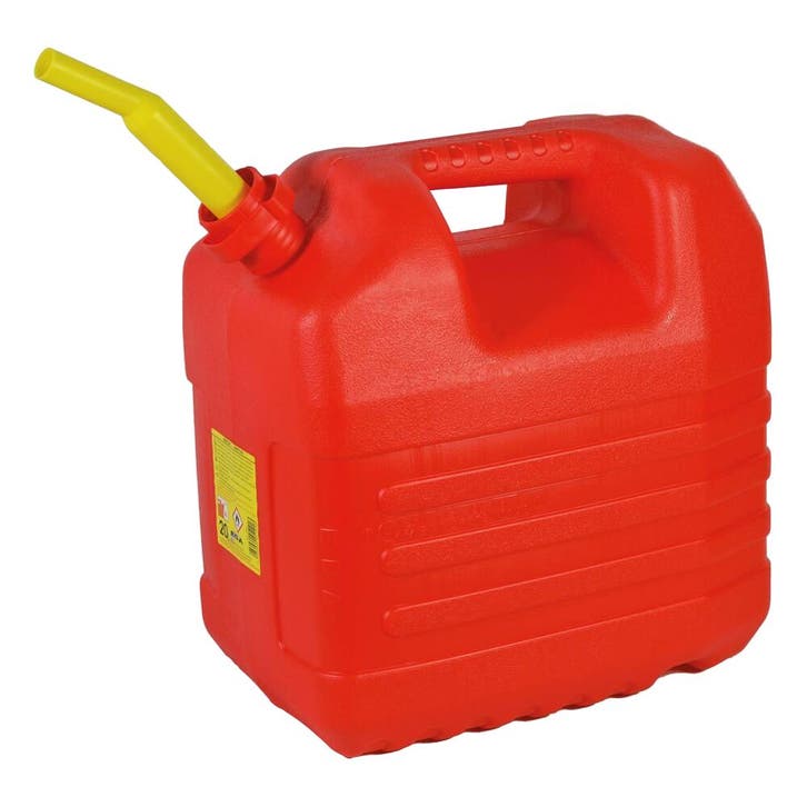 RODE JERRYCAN KUNSTSTOF+TUIT 20L NIEUW!!!, Watersport en Boten, Accessoires en Onderhoud, Overige typen, Nieuw, Verzenden