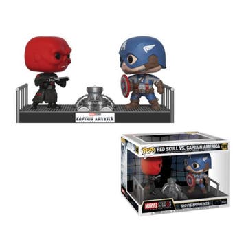 Funko Pop!  Movie Moments  Red Skull vs. Captain America 389, Verzenden