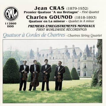 Jean Cras - Charles Gounod / Quatuor à Cordes de Chartres -, Verzenden, Gebruikt