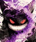Kleury.art - Ink-Spirit Gengar by Kleury.art (1/5), Nieuw