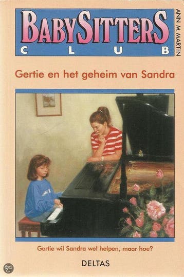 Gertie en het geheim van Sandra / Babysittersclub / 32, Boeken, Verzenden, Gelezen, A.M. Martin