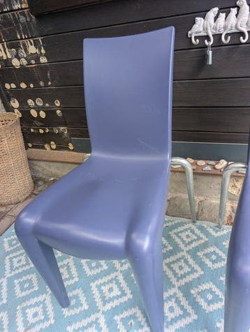 Vitra - Stark - Chaise (2) - louis 20, ensemble de deux,